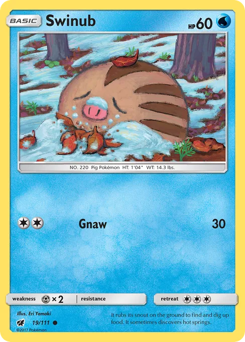 Swinub, Crimson Invasion #19