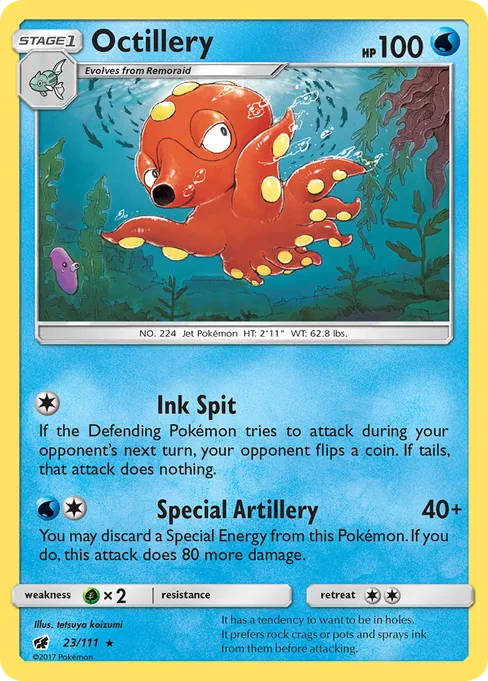 Octillery, Crimson Invasion #23