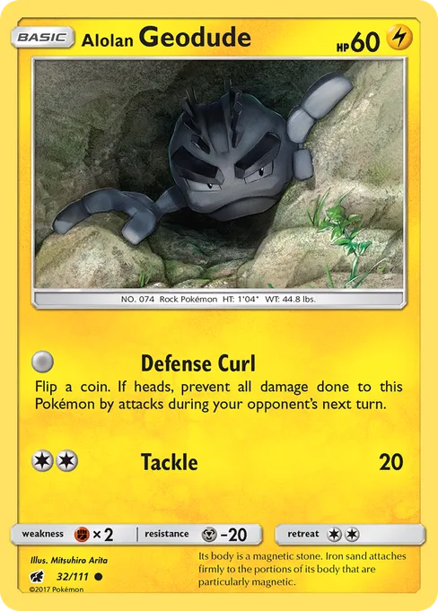 Alolan Geodude, Crimson Invasion #32