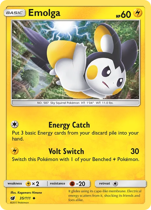 Emolga, Crimson Invasion #35