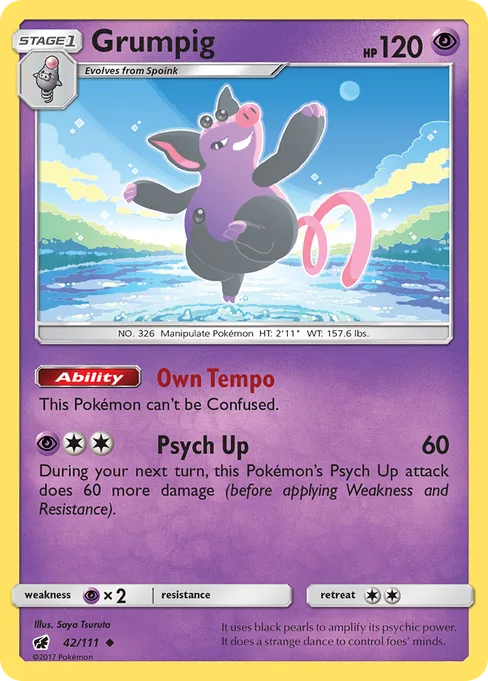 Grumpig, Crimson Invasion #42