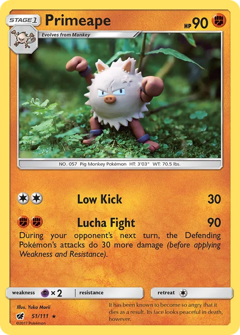 Primeape, Crimson Invasion #51