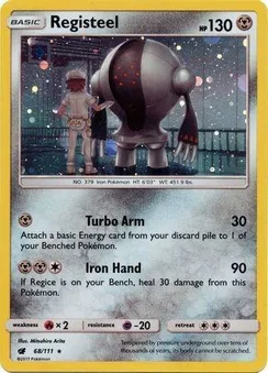 Registeel, Cosmos holo