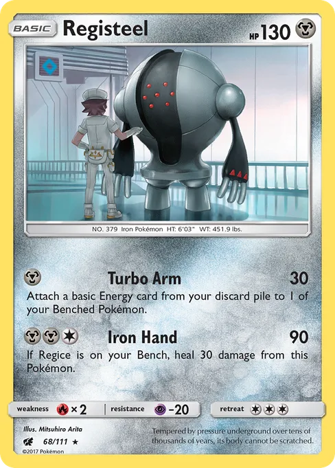 Registeel, Crimson Invasion #68