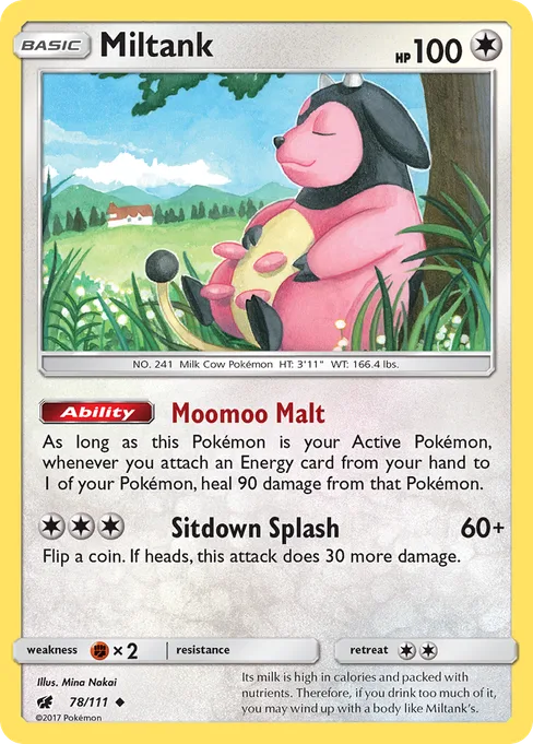 Miltank, Crimson Invasion #78