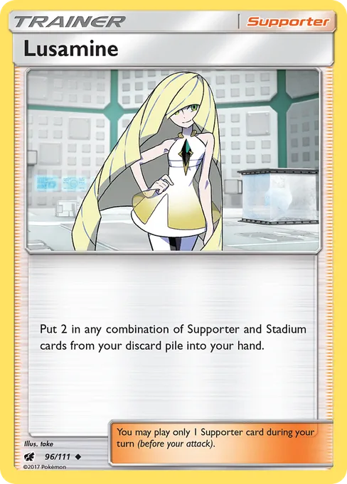 Lusamine, Crimson Invasion #96