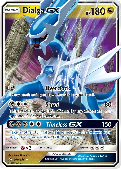 Dialga-GX, Ultra Prism #100