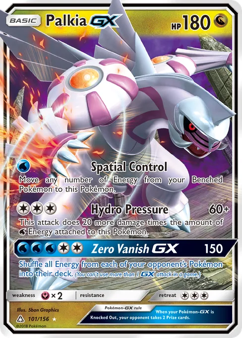 Palkia-GX, Ultra Prism #101