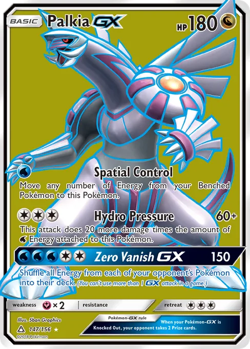 Palkia-GX, Ultra Prism #147