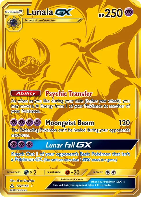 Lunala-GX, Ultra Prism #172