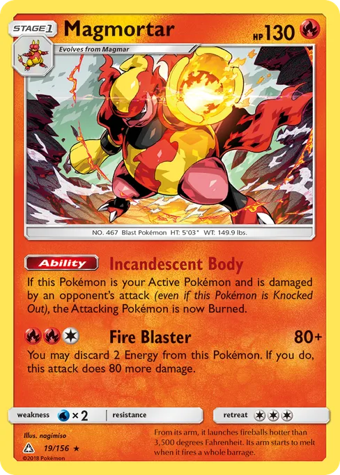 Magmortar, Ultra Prism #19