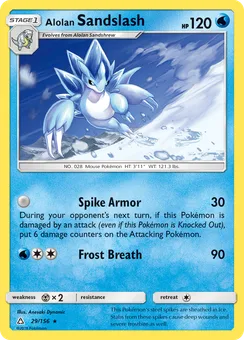 Alolan Sandslash, Normal