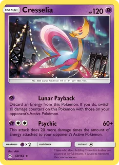 Cresselia, Holofoil