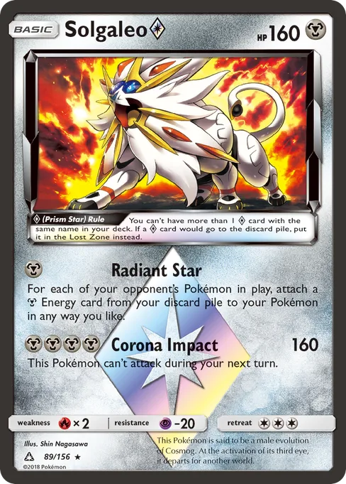 Solgaleo ◇, Ultra Prism #89