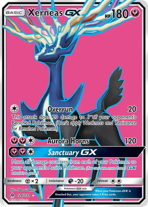 Xerneas-GX, Forbidden Light #126