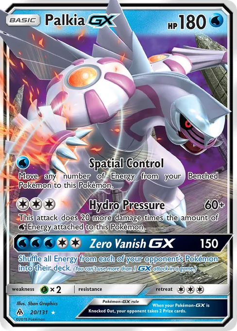 Palkia-GX, Forbidden Light #20