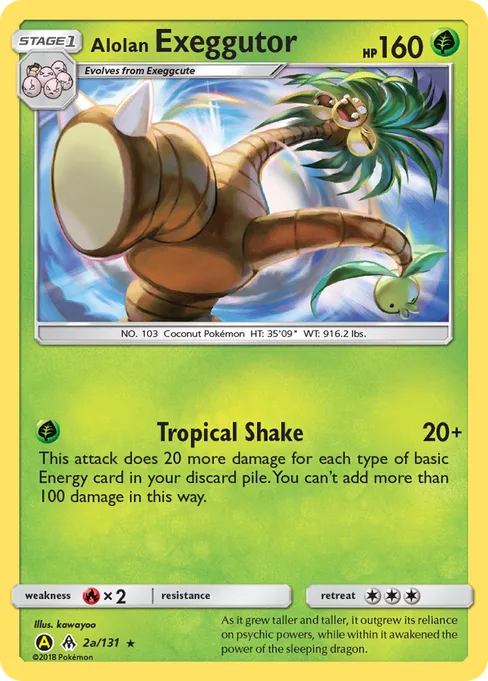 Alolan Exeggutor, Forbidden Light #2a