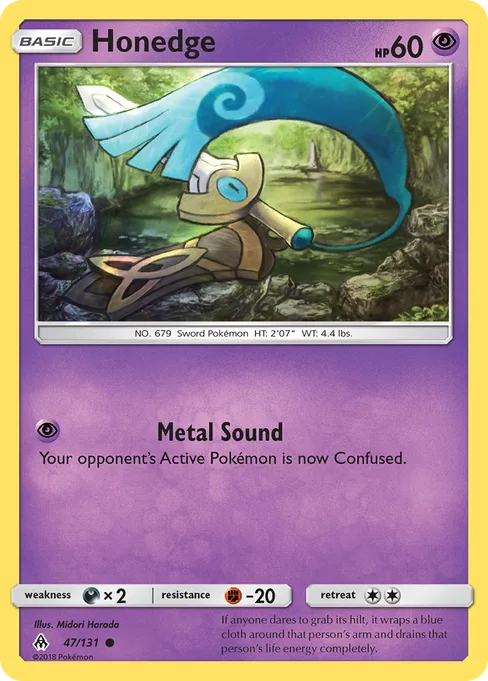 Honedge, Forbidden Light #47