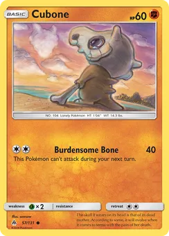 Cubone, Normal