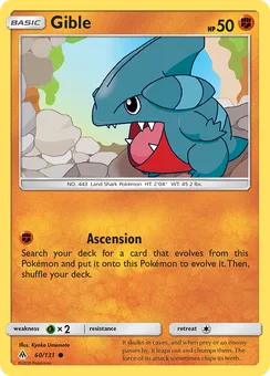 Gible, Normal