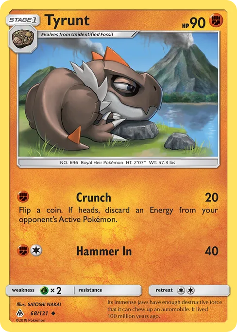 Tyrunt, Forbidden Light #68