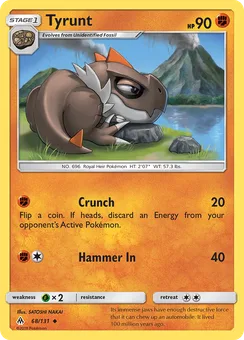 Tyrunt, Normal