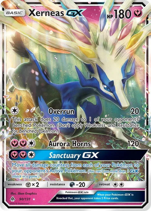 Xerneas-GX, Forbidden Light #90