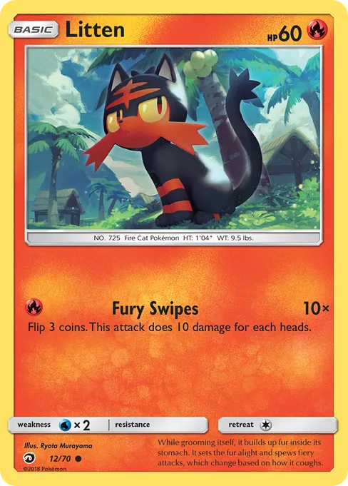 Litten, Dragon Majesty #12