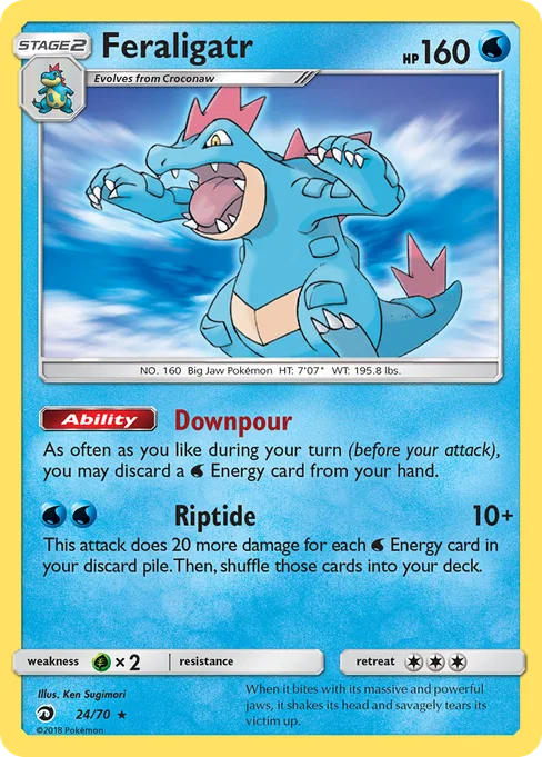 Feraligatr, Dragon Majesty #24
