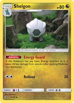 Shelgon, Normal