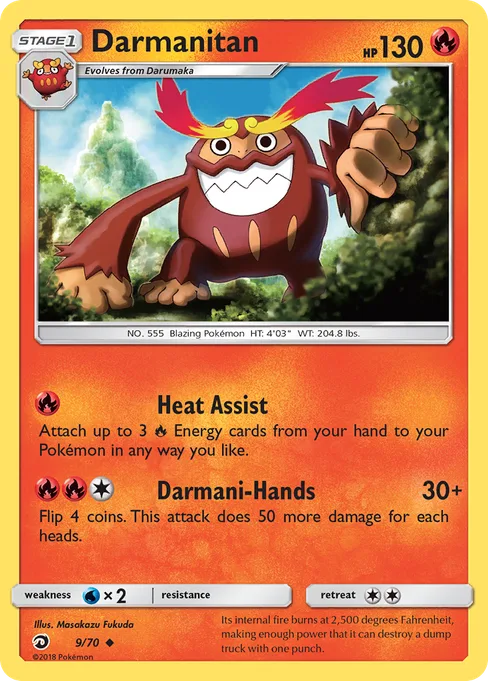 Darmanitan, Dragon Majesty #9