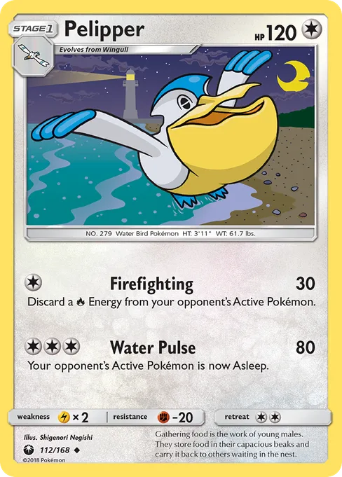 Pelipper, Celestial Storm #112