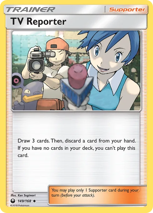 TV Reporter, Celestial Storm #149