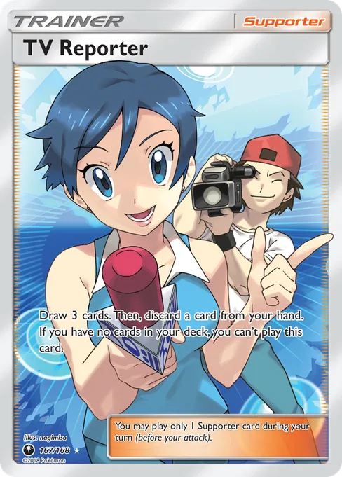 TV Reporter, Celestial Storm #167