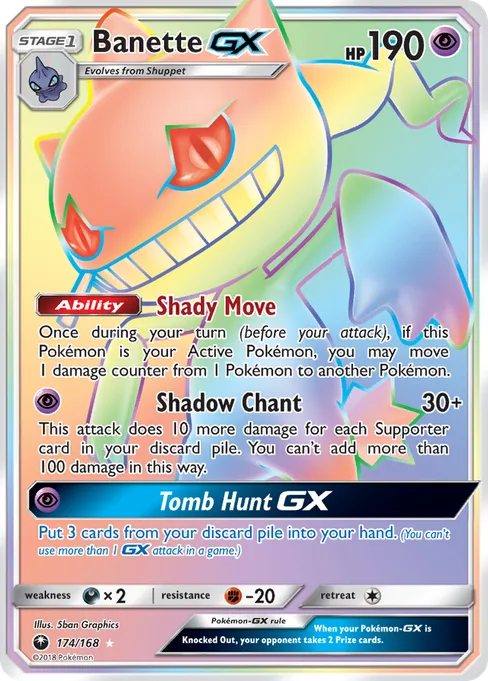 Banette-GX, Celestial Storm #174