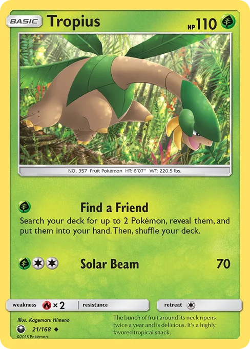 Tropius, Celestial Storm #21