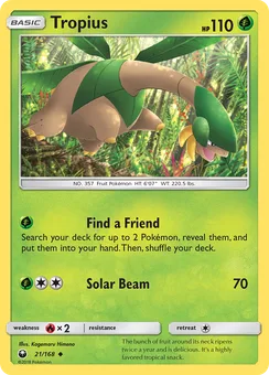 Tropius, Normal