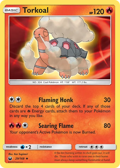 Torkoal, Celestial Storm #29