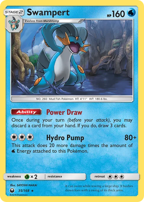 Swampert, Celestial Storm #35