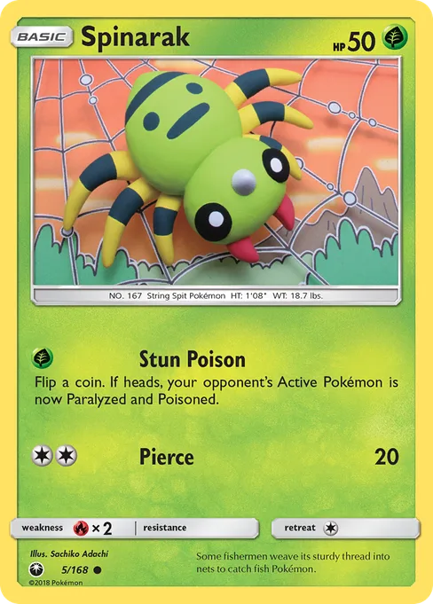 Spinarak, Celestial Storm #5