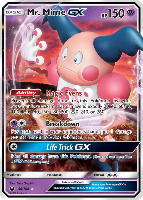 Mr. Mime-GX, Celestial Storm #56