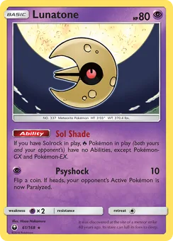 Lunatone, Holofoil