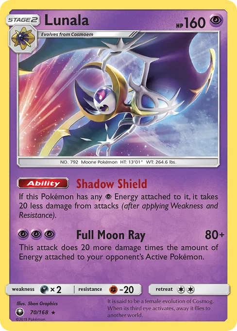 Lunala, Celestial Storm #70