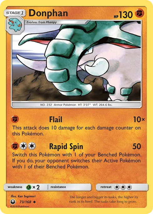 Donphan, Celestial Storm #73
