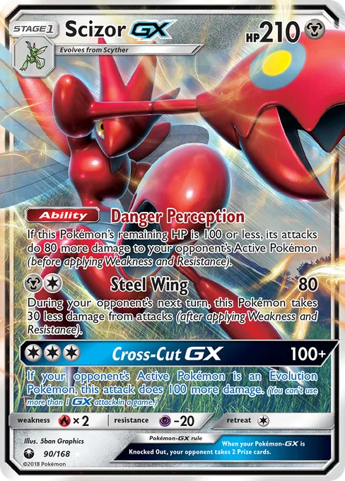 Scizor-GX, Celestial Storm #90