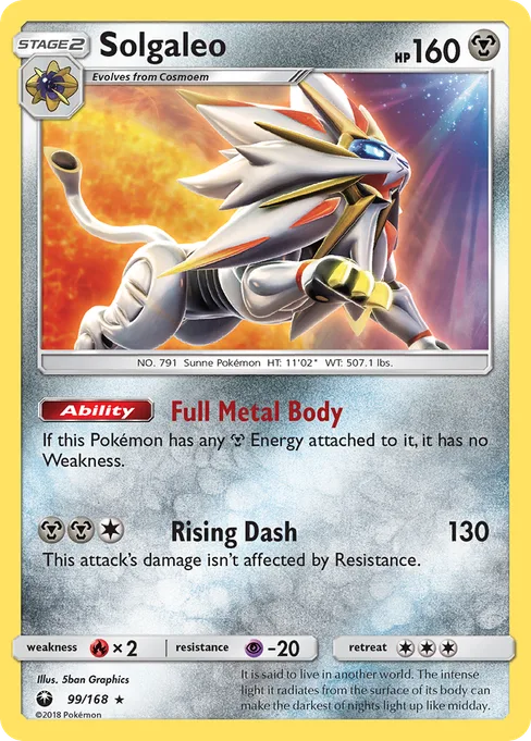 Solgaleo, Celestial Storm #99