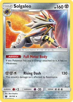 Solgaleo, Holofoil