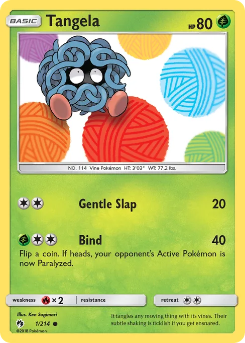 Tangela, Lost Thunder #1