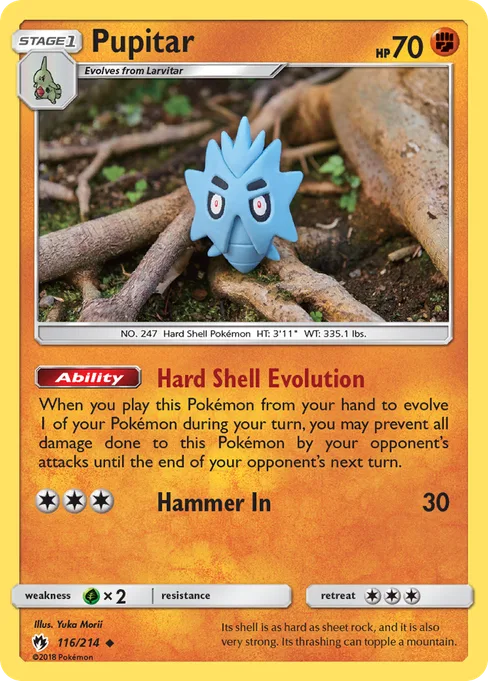 Pupitar, Lost Thunder #116