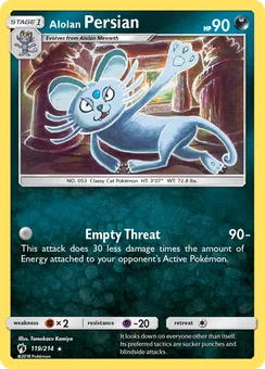 Alolan Persian, Normal